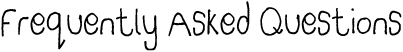 Frequently Asked Questions